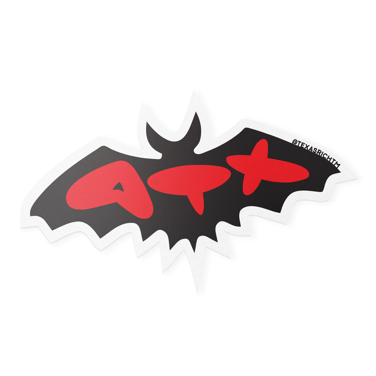 ATX Bat Sticker – Texas Rich Apparel Co